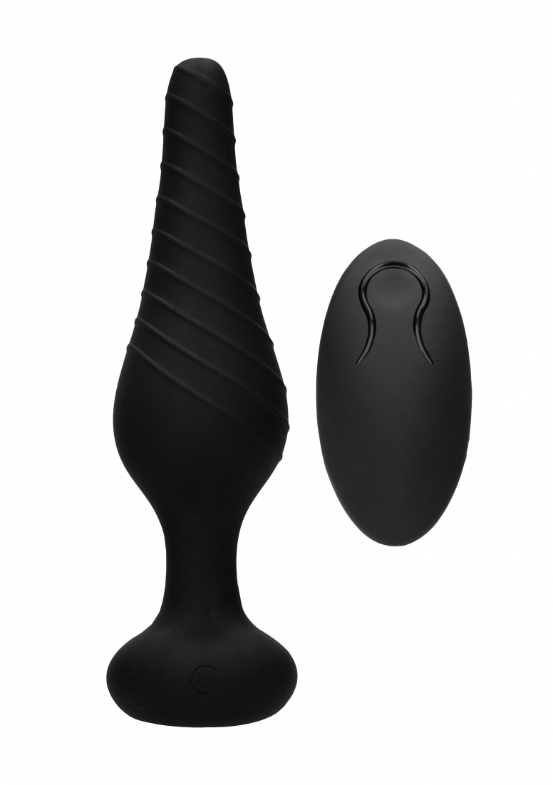 No. 77 - Remote Controlled Vibrating Anal Plug - Back afbeelding
