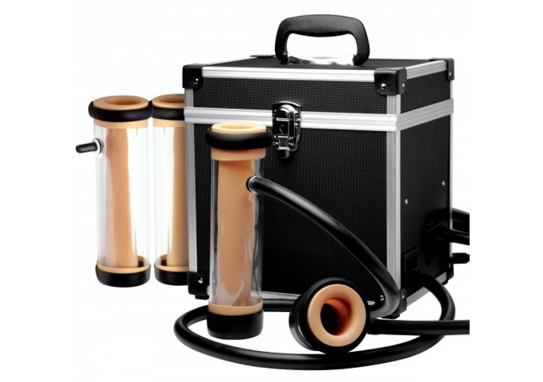 The Super Milker Automatic Deluxe Stroker Machine - Black afbeelding