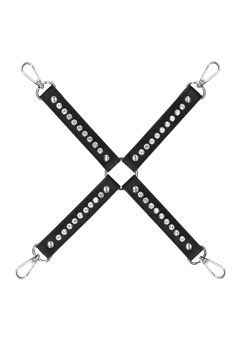 Diamond Studded Hogtie - Black afbeelding