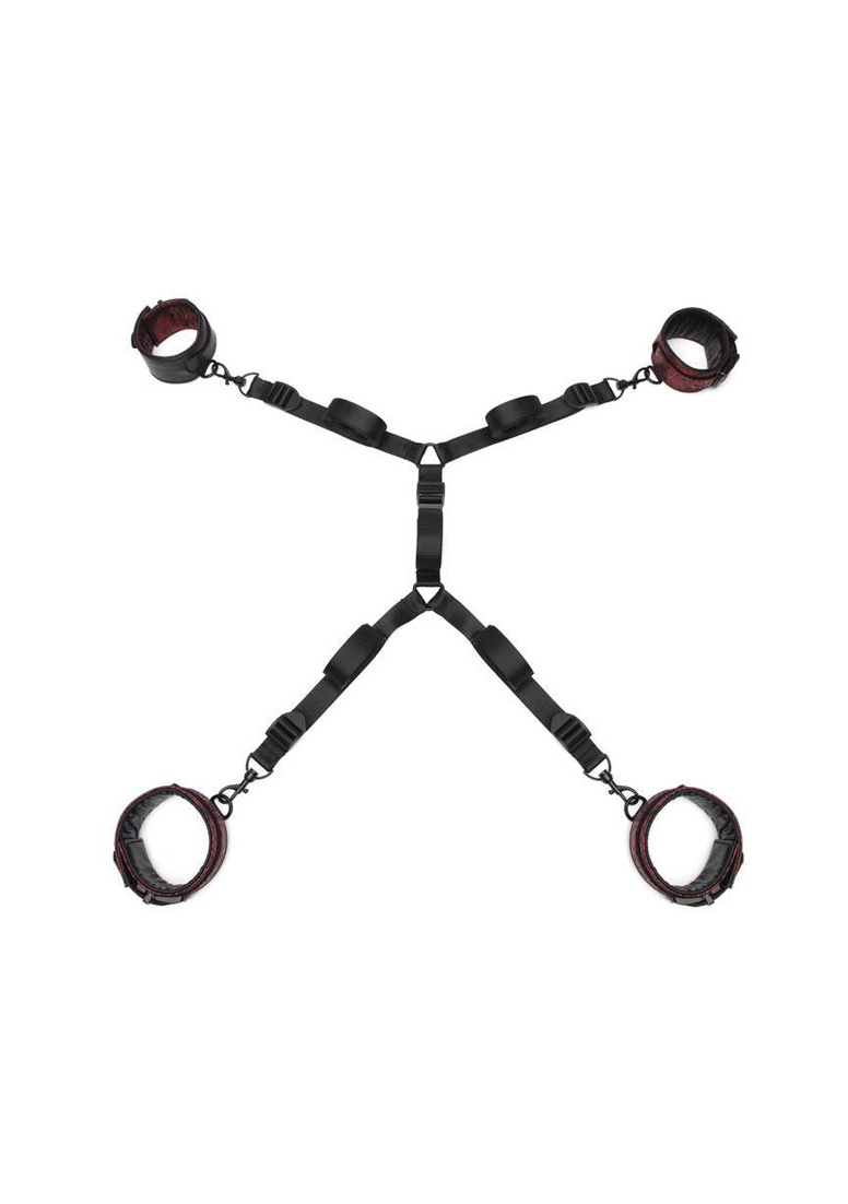 Sweet Anticipation Under Mattress Restraint Set - Red afbeelding