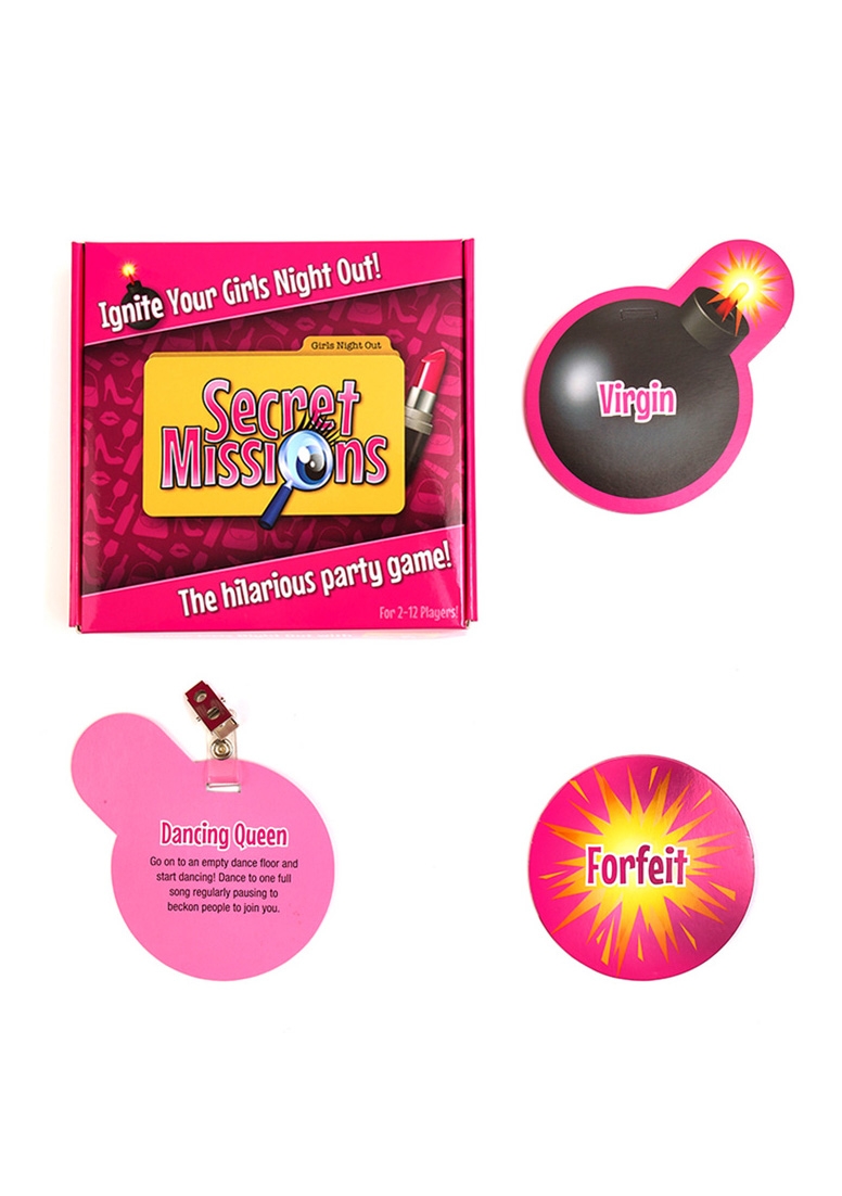 Secret Missions - Girlie Nights Grappig Kaartspel